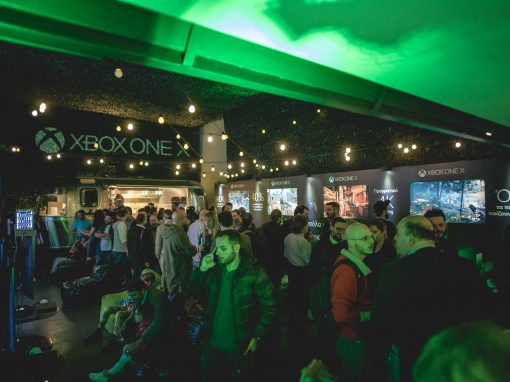 Xbox One X Launch Event for Microsoft Hellas at 48 Urban Garden