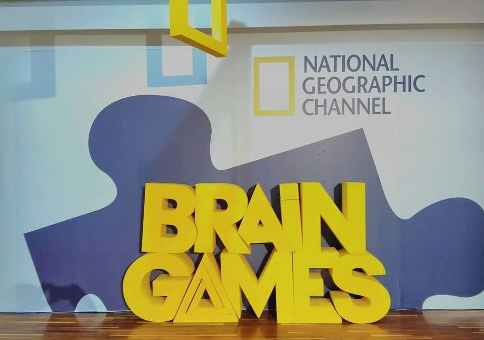 Live Events & Installations for the TV show of National Geographic “Brain Games” at the Athens Science Festival in Technopolis Athens