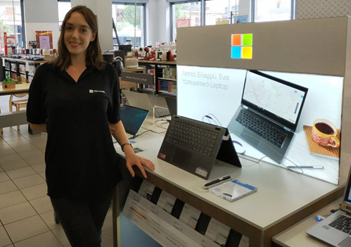Promotion for Microsoft Hellas in Kotsovolos & Public stores in Athens & Thessaloniki